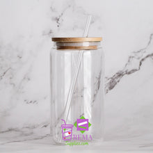 Load image into Gallery viewer, 16oz Sublimation Glass Can
