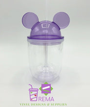 Load image into Gallery viewer, 12oz Acrylic Mickey Tumbler &amp; Minnie
