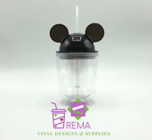 Load image into Gallery viewer, 12oz Acrylic Mickey Tumbler &amp; Minnie
