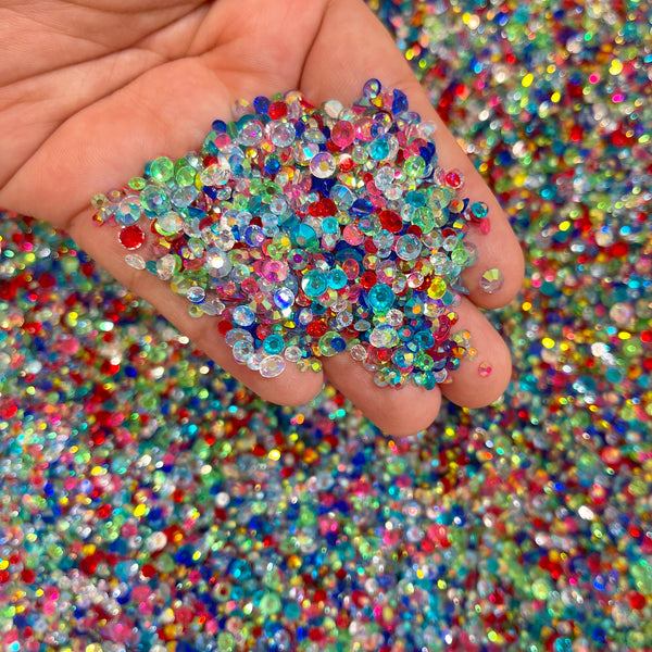 Kaleidoscope AB Resin Rhinestones