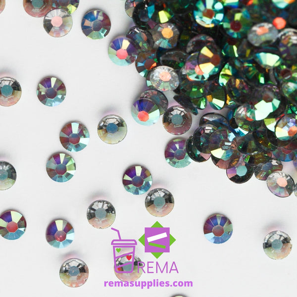 Transparent DK. Rose AB Rhinestones for Snow Globes – REMA